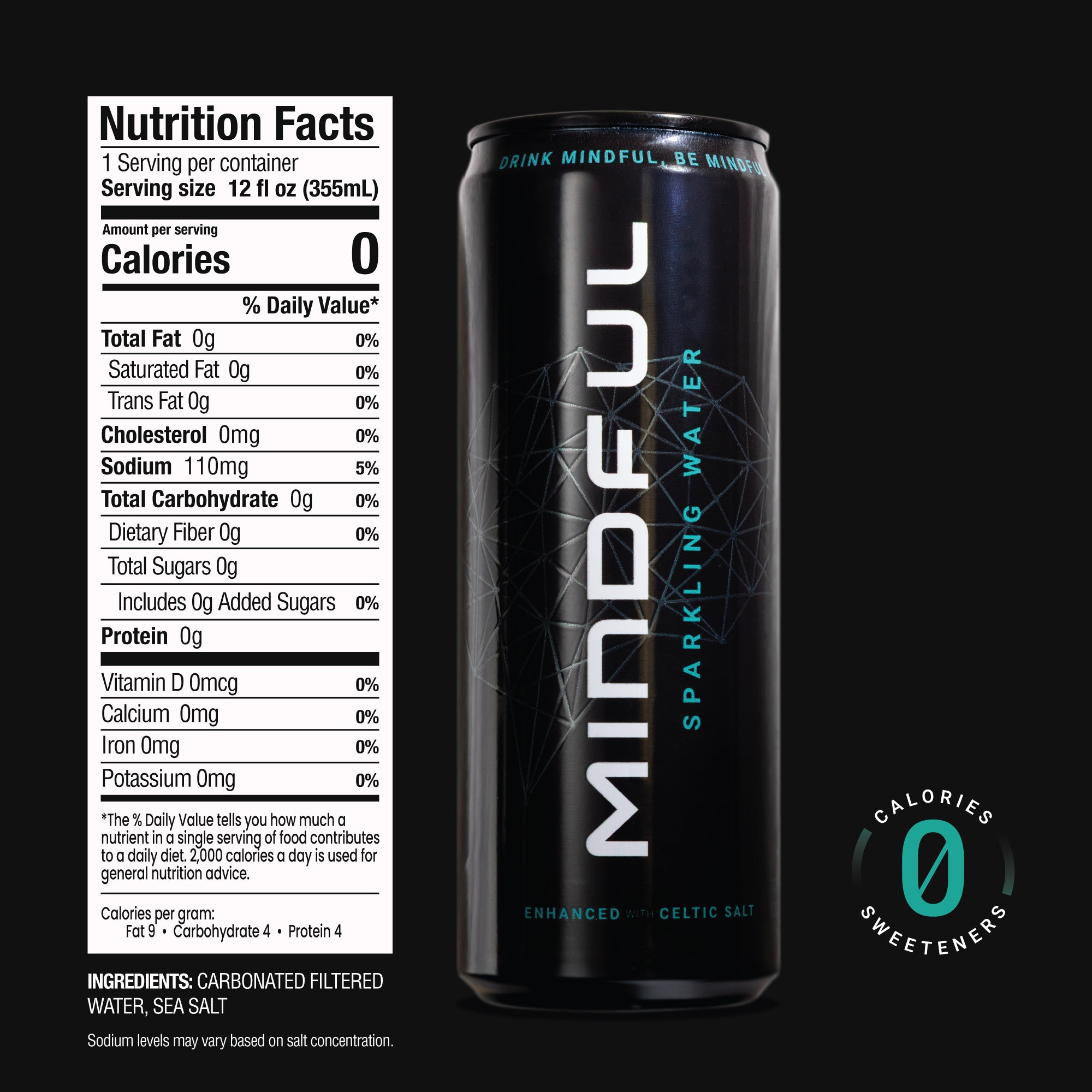 Mindful Sparkling Water